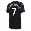 Manchester City Joao Cancelo #7 Tredjedrakt Kvinner 2023-24 Kortermet